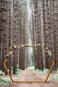 Forest themed weddings: Reasons why you should get married in the forest - You won’t need any elaborate decorations 2 - Weddo Agency