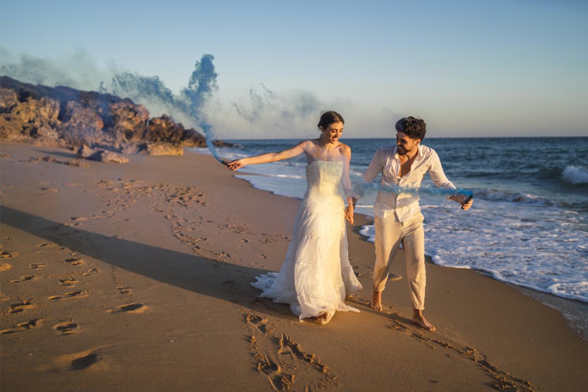 Festival-wedding-beach-couple