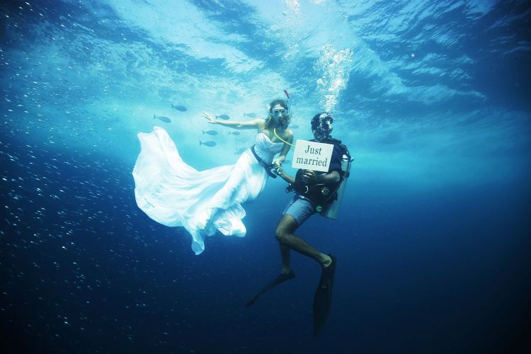 Why choose an underwater wedding? - Weddo Agency