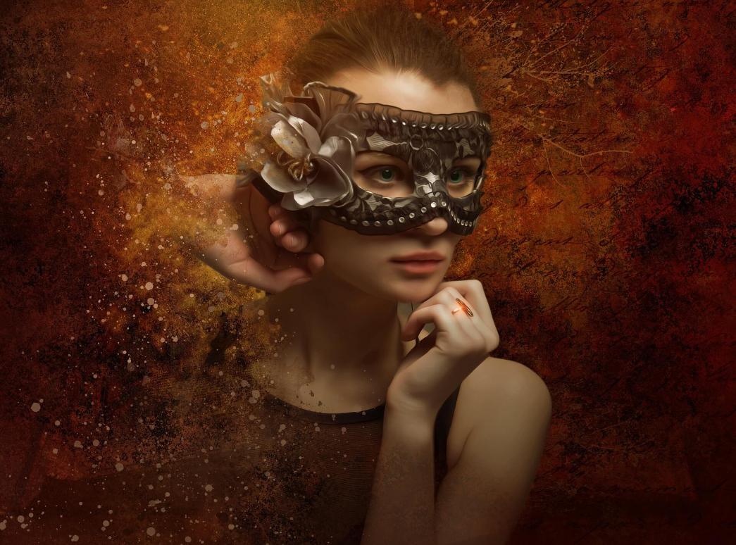 The-history-of-masquerade-wedding-–-From-a-ball-to-a-wedding-mask-woman
