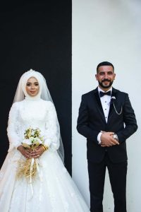 Black and white wedding party attire (1) - Weddo Agency