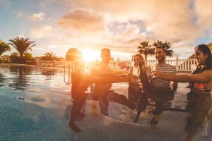 Wedding pool party ideas - Best destinations for a cool ceremony - weddo.agency