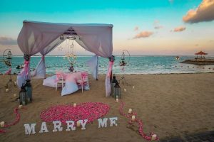Beach wedding proposal - Ideas for your inspiration - Romantic decors 2 - weddo.agency