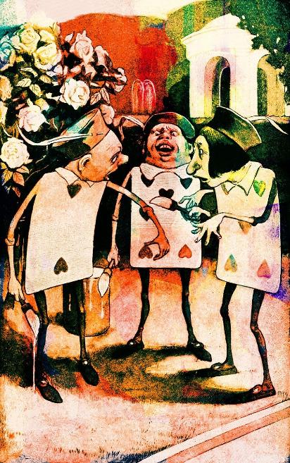 Alice in the Wonderland wedding invitation ideas