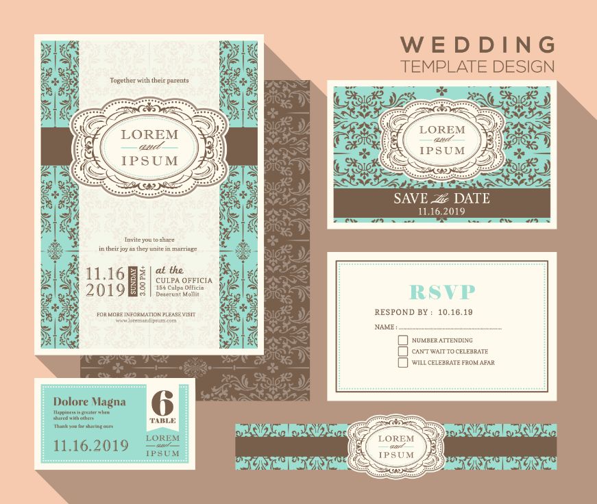 3.-Wedding-invitation-writing-–-unique-design-ideas-to-inspire-you_retro-inspired-wedding-invitation