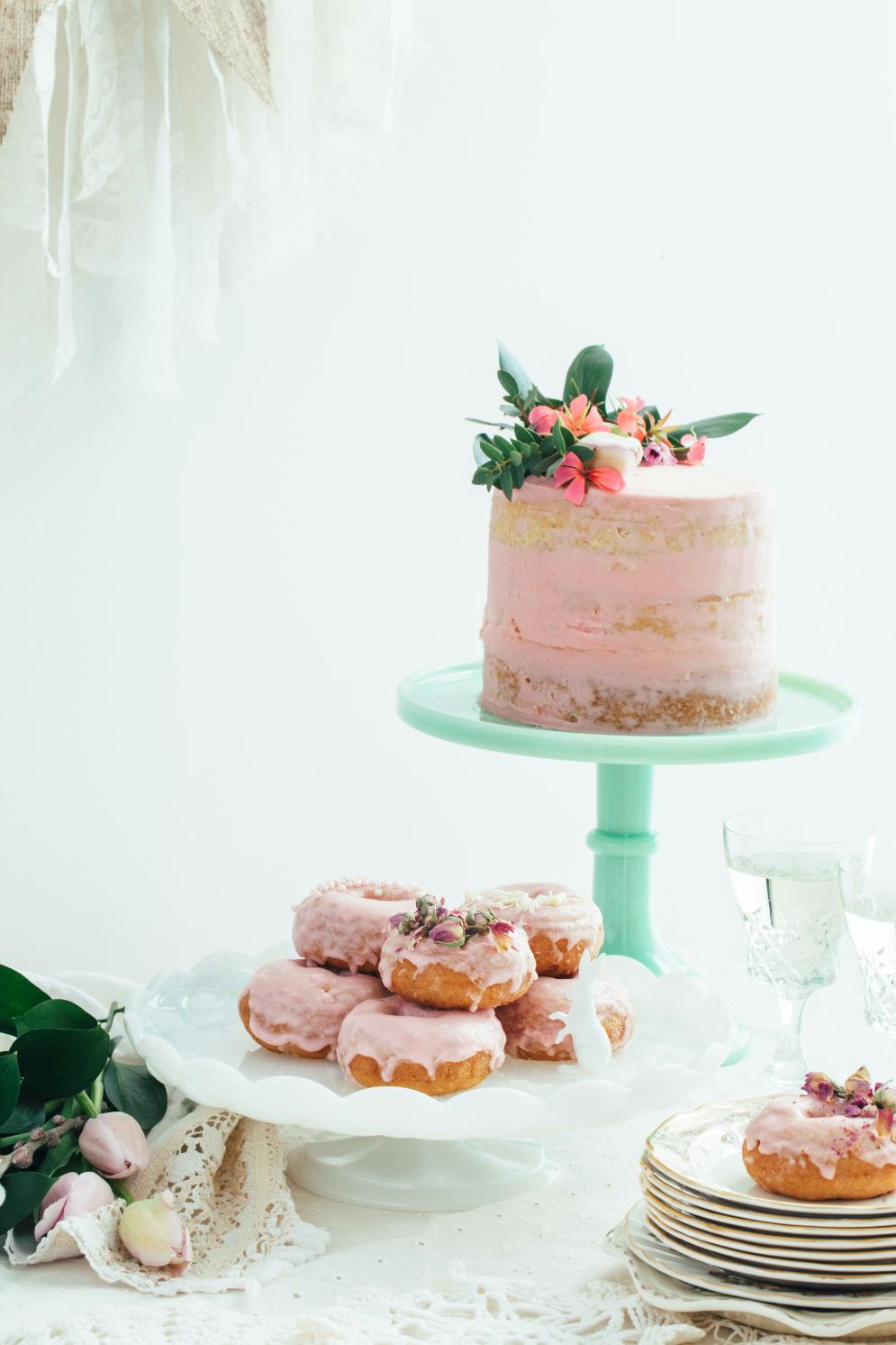 Simple cherry blossom wedding theme - food and menu (2)