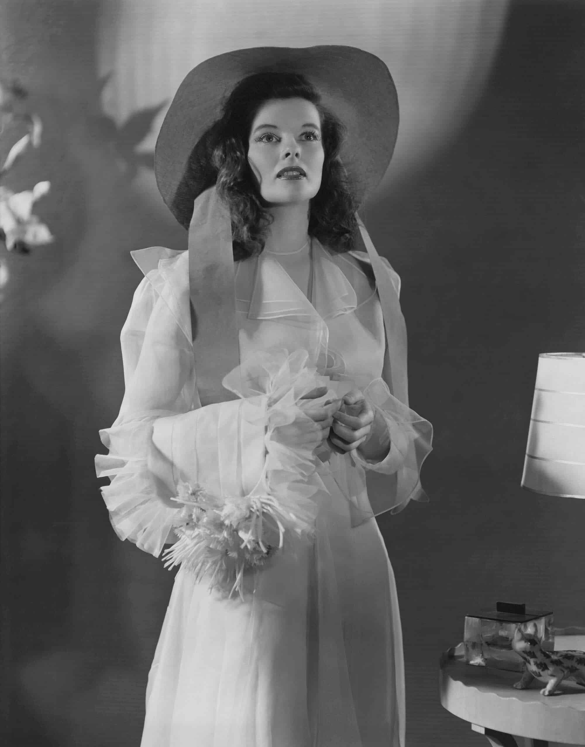 Vintage-style-wedding-Weddings-of-iconic-couples-for-inspiration-iconic-couples-Spencer-Tracy-and-Katharine