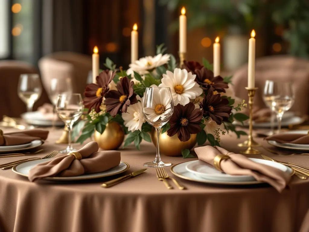 Mocha mousse wedding A timeless celebration inspired by the color of the year 2025