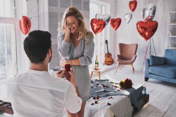 Proposal ideas at home - Weddo Agency