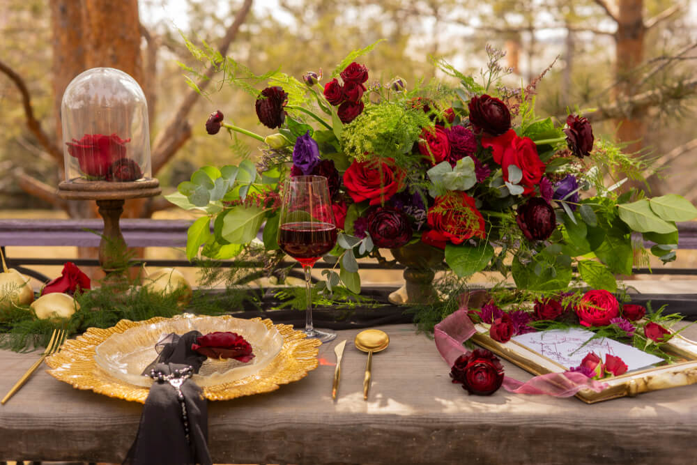 Red and gold wedding theme how to design your perfect day with passion and opulence