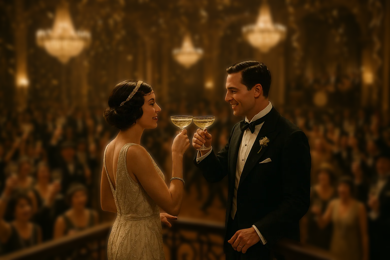 The final toast - Immortalizing the magic of your Great Gatsby themed wedding